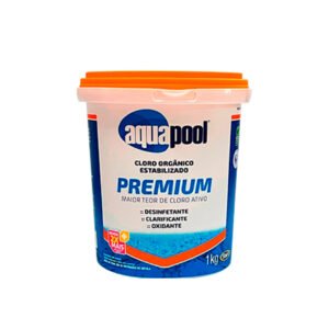 Cloro para Piscina Granulado Aquapool Premium - 1 Kg